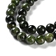 Natural Green Diopside Beads Strands(G-NH0031-01B)-4