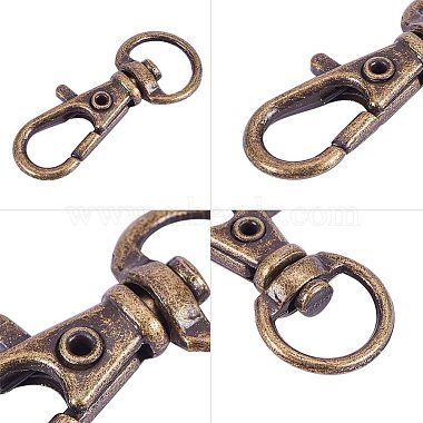 Alloy Swivel Lobster Claw Clasps(IFIN-PH0023-17)-4