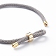 Braided Nylon Cord Bracelet Making(MAK-A017-D01-01G)-3