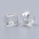 Perles en plastique transparentes(X-MACR-S272-19D)-1