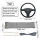 DIY Hand Sewing Genuine Leather Steering Wheel Cover(AJEW-WH0002-60B)-2