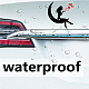 4Pcs 4 Styles Valentine's Day Square PET Waterproof Self-adhesive Car Stickers(DIY-GF0007-45I)-3