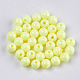 Opaque Plastic Beads(KY-T005-6mm-622)-1
