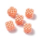 Handmade Opaque Plastic Woven Beads(KY-P015-06C)-1