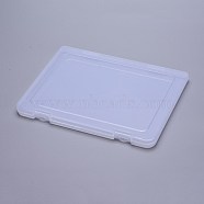 A4 Plastic File Boxes, Clear, 30.4x23.3x1.95cm(CON-WH0068-51)
