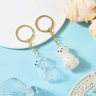 Iron Plastic Keychains(KEYC-FZC0001-001C-G)-2