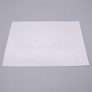 Chemical Fabric Self Adhesive Canvas, Painting Supplies, Rectangle, White, 30x21x0.01cm(AJEW-WH0152-67)