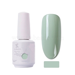 15ml Special Nail Gel, for Nail Art Stamping Print, Varnish Manicure Starter Kit, MediumAquamarine, Bottle: 34x80mm(MRMJ-P006-B046)