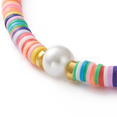Colliers de perles heishi en argile polymère(NJEW-JN03214-04)-2