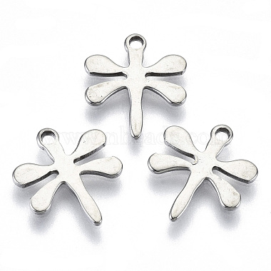 Stainless Steel Color Dragonfly 201 Stainless Steel Charms