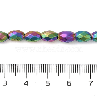 Electroplated Strong Magnetic Synthetic Hematite Beads Strands(G-P518-02G)-4