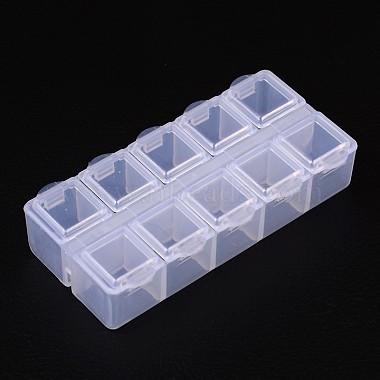 Cuboid Plastic Bead Containers(X-CON-N007-01)-3