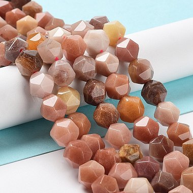 Natural Multi-treasure Jade Beads Strands(G-G030-A06-02)-2