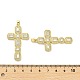 Brass Micro Pave Cubic Zirconia Pendants(KK-K365-06A-G)-2