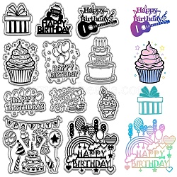 Custom PVC Plastic Clear Stamps, for DIY Scrapbooking, Photo Album Decorative, Cards Making, Stamp Sheets, Film Frame, Word, 160x110x3mm(DIY-WH0439-0178)