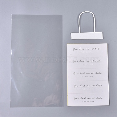 Transparent BOPP Plastic Gift Bag(ABAG-F003-01B)-2