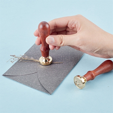 DIY Wood Wax Seal Stamp(AJEW-WH0131-214)-5