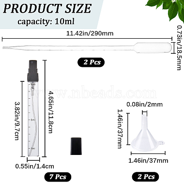 7Pcs 10ML Mini Glass Spray Bottles(MRMJ-GF0001-42)-2