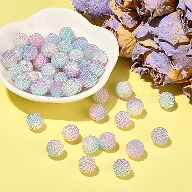 50pcs perles acryliques imitation perle(OACR-YW0001-11F)-3