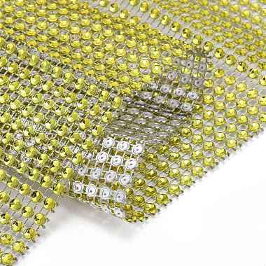 24 Rows Plastic Diamond Mesh Wrap Roll(DIY-L049-05H)-3