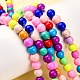 Baking Paint Glass Beads Strands(DGLA-MSMC001-11)-4