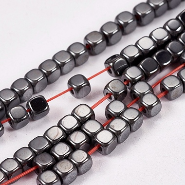 3mm Cube Non-magnetic Hematite Beads