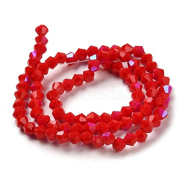 Opaque Solid Color Imitation Jade Glass Beads Strands(EGLA-A039-P4mm-L02)-2