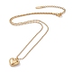 Pendant necklaces & Dangle Earrings Jewelry Sets(SJEW-JS01170)-3