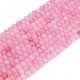 Natural Rose Quartz Beads Strands(X-G-F591-04-6mm)-7
