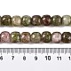 teints naturels blancs perles de jade brins(G-T138-151)-5