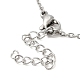 Non-Tarnish 306 Stainless Steel Pendant Necklace for Women(NJEW-Q772-01P-09)-3