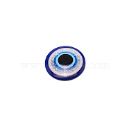 Craft Plastic Doll Eyes, Stuffed Toy Eyes, Flat Round, Blue, 37.5x6mm(KY-WH0045-14)