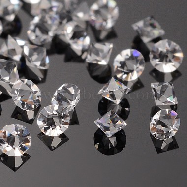2mm Diamond Glass Rhinestone Cabochons