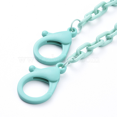 Personalized ABS Plastic Cable Chain Necklaces(NJEW-JN02849-03)-2