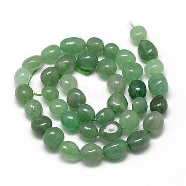 Chapelets de perles en aventurine vert naturel(G-R445-8x10-22)-2