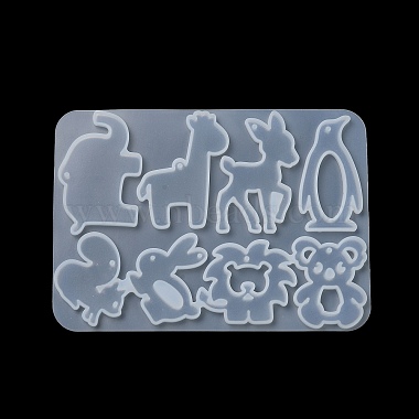 Penguin/Lion/Rabbit DIY Pendant Silicone Molds(SIL-F010-03)-5