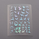 Transparent Plastic Stickers(X-DIY-E015-27J)-1