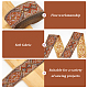 5M Ethnic Style Embroidery Polyester Ribbons(OCOR-FG0002-20B)-4