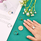 20Pcs 2 Colors 304 Stainless Steel Open Cuff Rings Findings(DIY-CA0005-57)-4