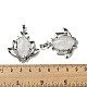 Natural Quartz Crystal Pendants(G-M434-04P-20)-3