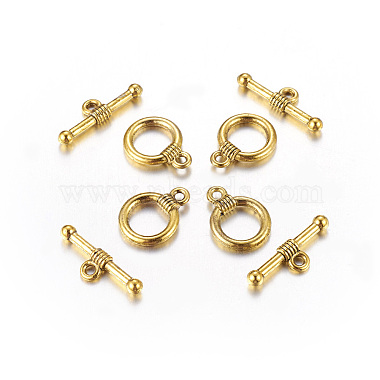 Tibetan Style Alloy Toggle Clasps(X-GLF0034Y-NF)-2