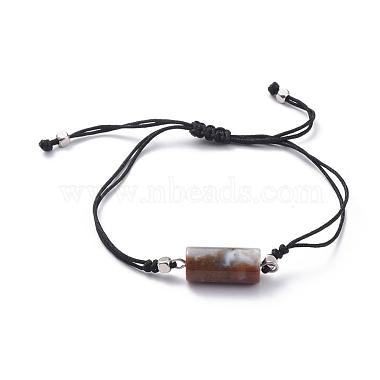 Unisex Adjustable Nylon Thread Cord Braided Beaded Bracelets(BJEW-JB04714-02)-2