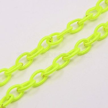GreenYellow Nylon Cross Chains Chain