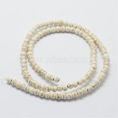 Synthetic Magnesite Bead Strands(G-P228-43-4mm)-2