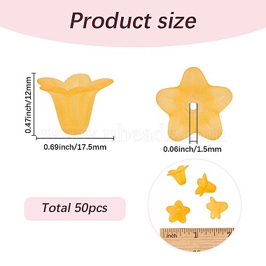 50pcs perles acryliques transparentes(OACR-SP0002-42)-2