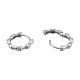 316 Surgical Stainless Steel Bamboo Stick Hoop Earrings for Men Women(EJEW-N052-12)-3