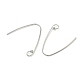 Brass Earring Hooks(KK-G557-50P)-2