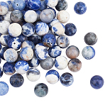 Natural Sodalite Round Beads Strands, 12~12.5mm, Hole: 1.5mm, about 30pcs/strand, 15.5 inch(G-OC0001-91)