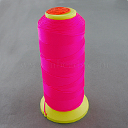 Nylon Sewing Thread, Fuchsia, 0.6mm, about 500m/roll(NWIR-Q005A-28)