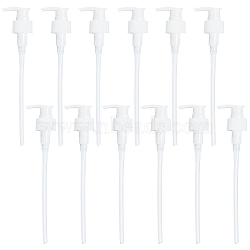 Plastic Dispensing Pumps, Fits for Shampoo, Sanitizer, Lotion, Conditioner Jugs Bottles, White, 21.5x4.7x3cm(FIND-WH0111-295A)